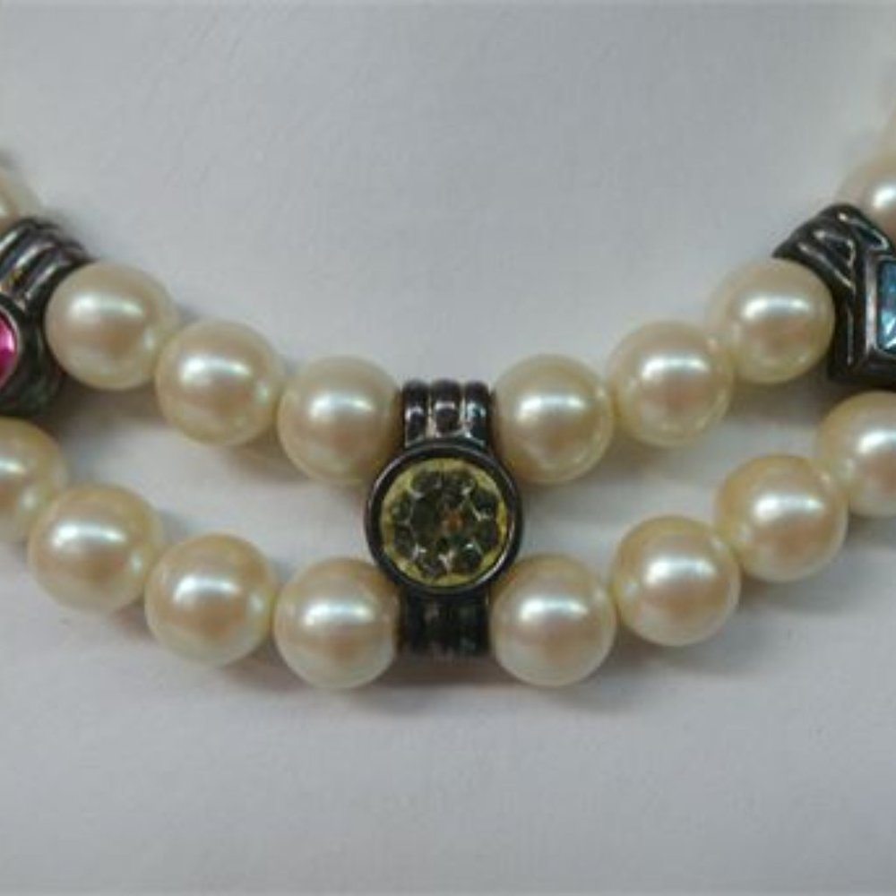 RARE Vintage Givenchy 1977 Necklace Statement Runway - Picture 6 of 8